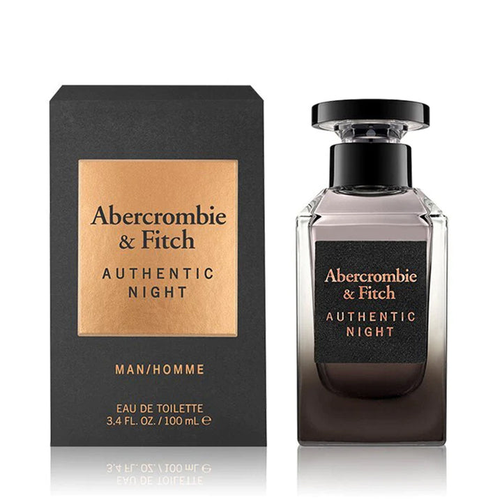 Abercrombie & Fitch Authentic Night Man Eau de Toilette for Men