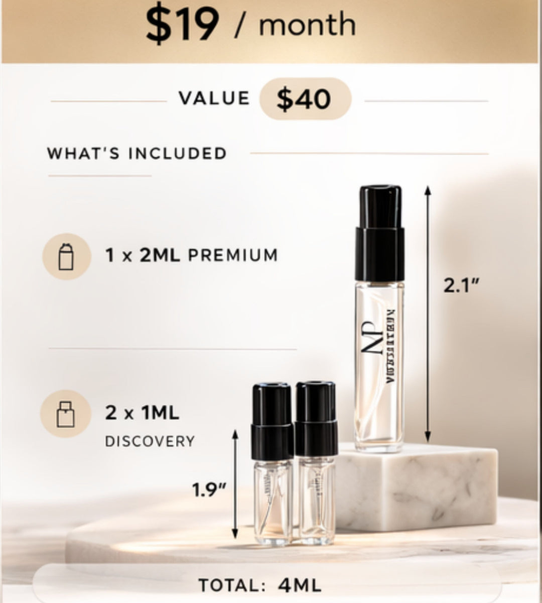 Mixperfume Discovery Club – Explorer Plan