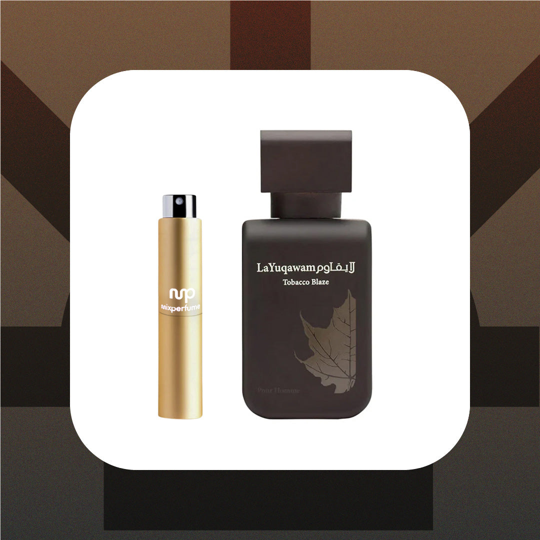 Buy Rasasi Tobacco Blaze Sample & Decant